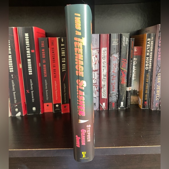 FIRST EDITION - I Was a Teenage Slasher by Stephen Graham Jones - Hardcover - Picture 3 of 5